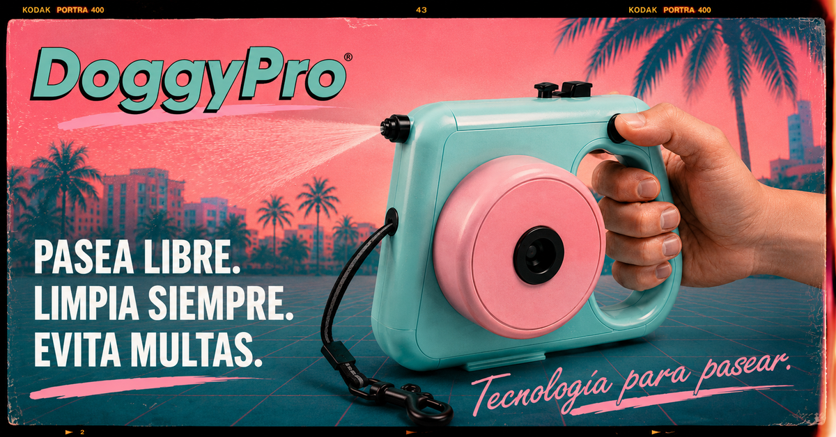 DoggyPro® la primera correa para mascotas inteligente
